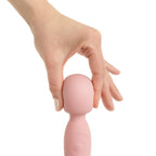 Good Vibes Only - Simi Doppelseitiger Wand-Vibrator - Weiches Silikon - Rosa