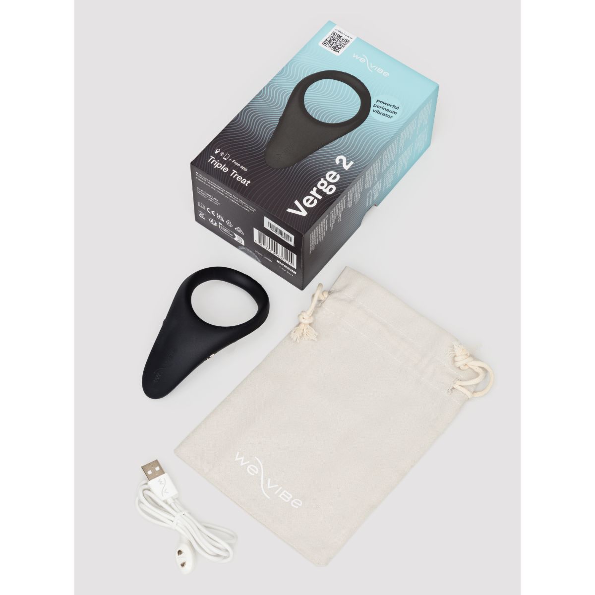 We-Vibe – Verge 2 Vibrationsring – Schwarz