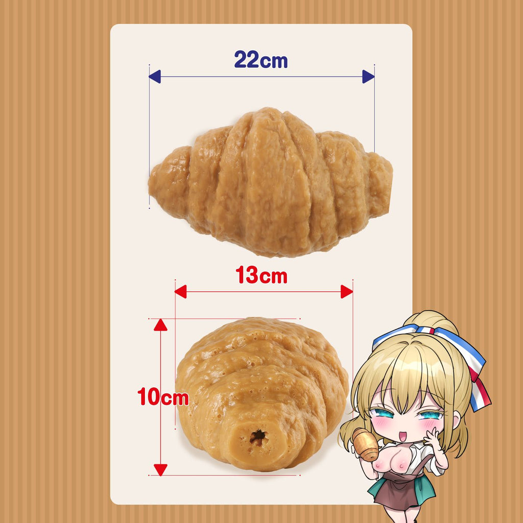 Seiraku Toys – Bread of Ecstasy Masturbator – Croissant