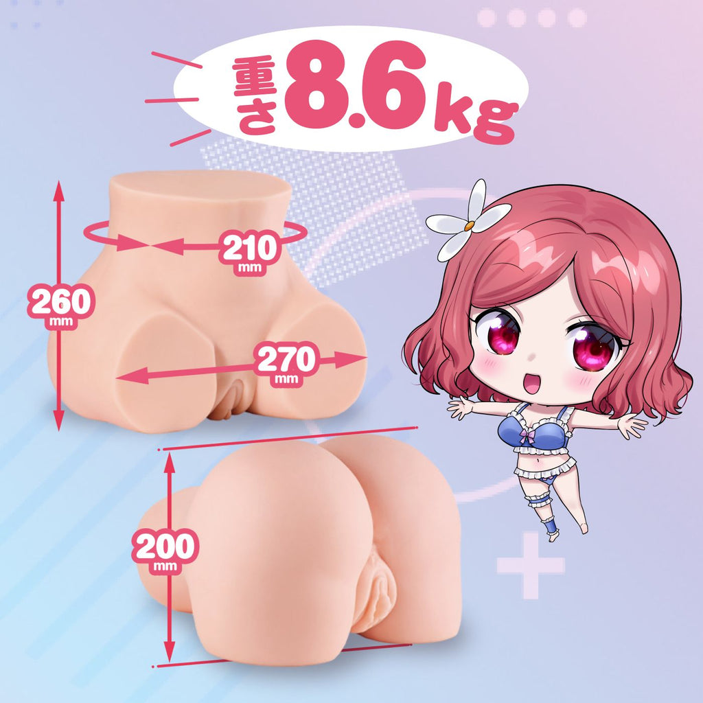 Seiraku Toys – The Three Ages Masturbator – Pfirsich