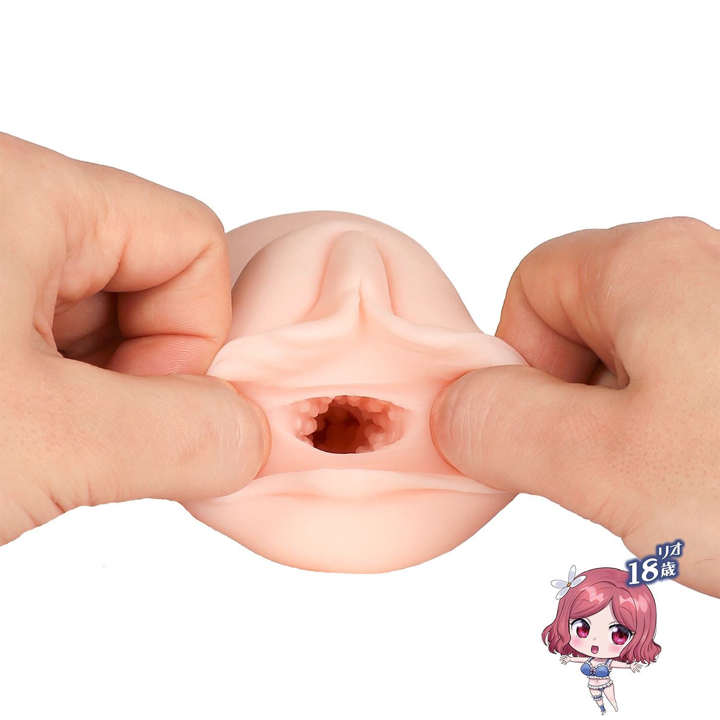 Seiraku Toys – The Three Ages Masturbator – Pfirsich