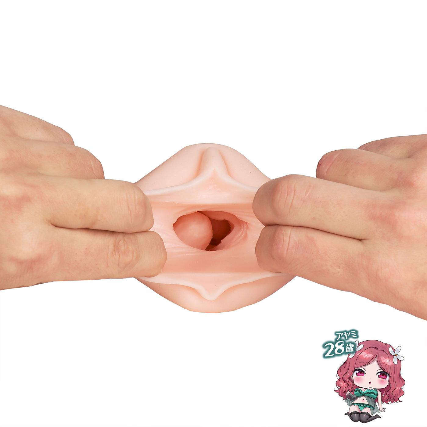 Seiraku Toys – The Three Ages Masturbator – Pfirsich
