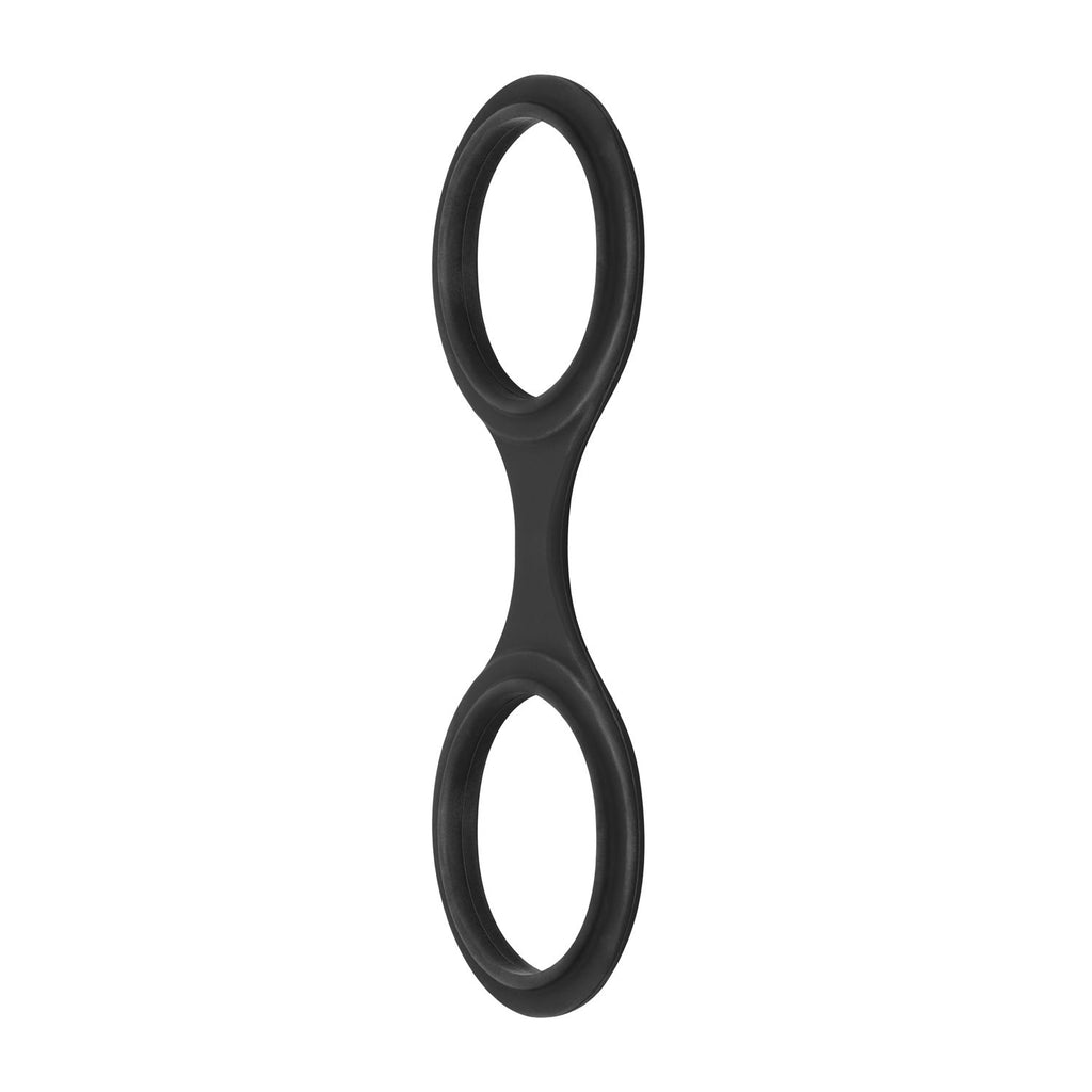 EasyToys - Flexible Silikon-Handschellen - Schwarz