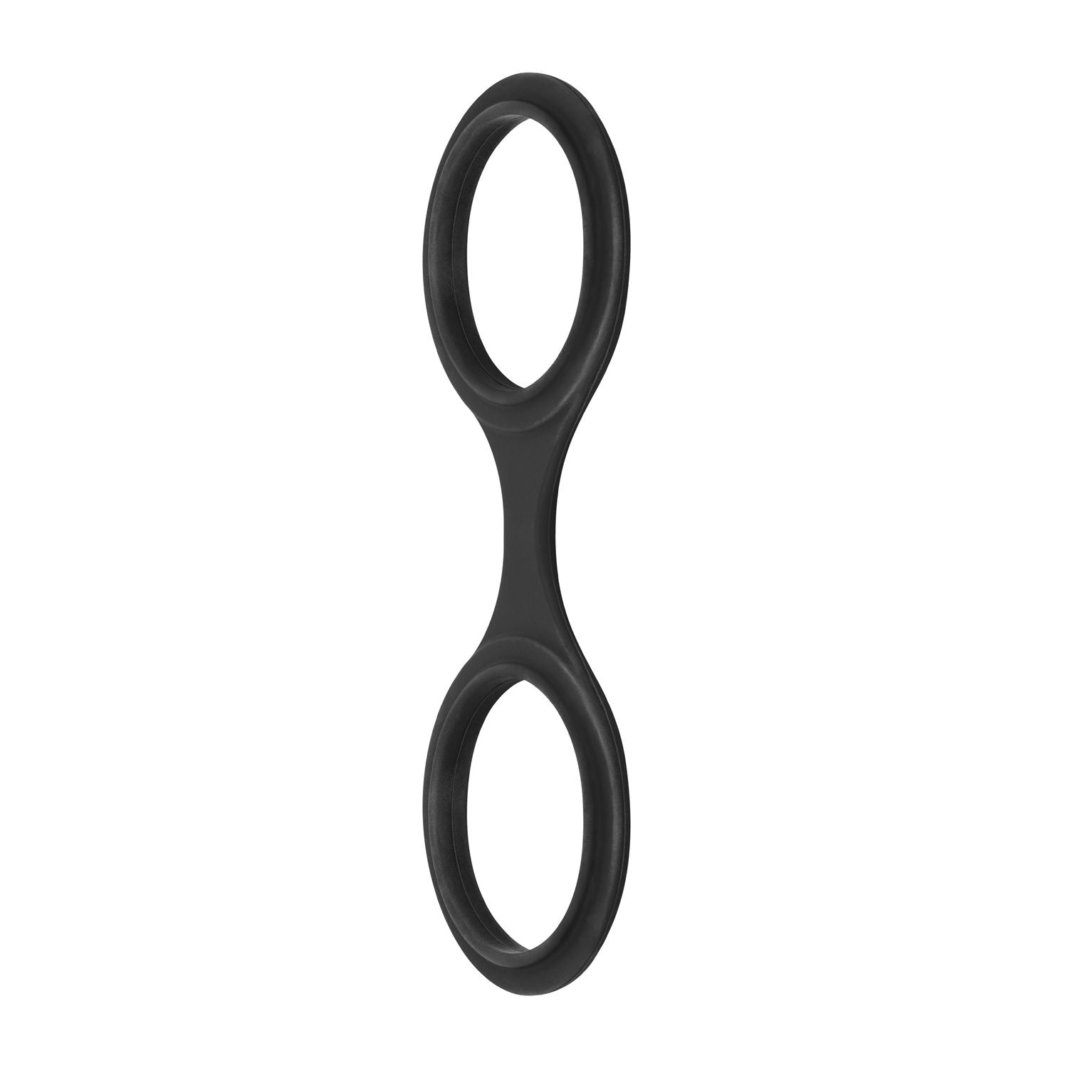 EasyToys - Flexible Silikon-Handschellen - Schwarz