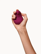 Dame Products - Pom Flexibler Vibrator - Dunkelrot
