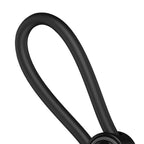 Nexus Forge - Doppelter verstellbarer Penisring - Schwarz