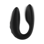 Rosy Gold - C-Shape Vibrator mit Ladecase - Schwarz