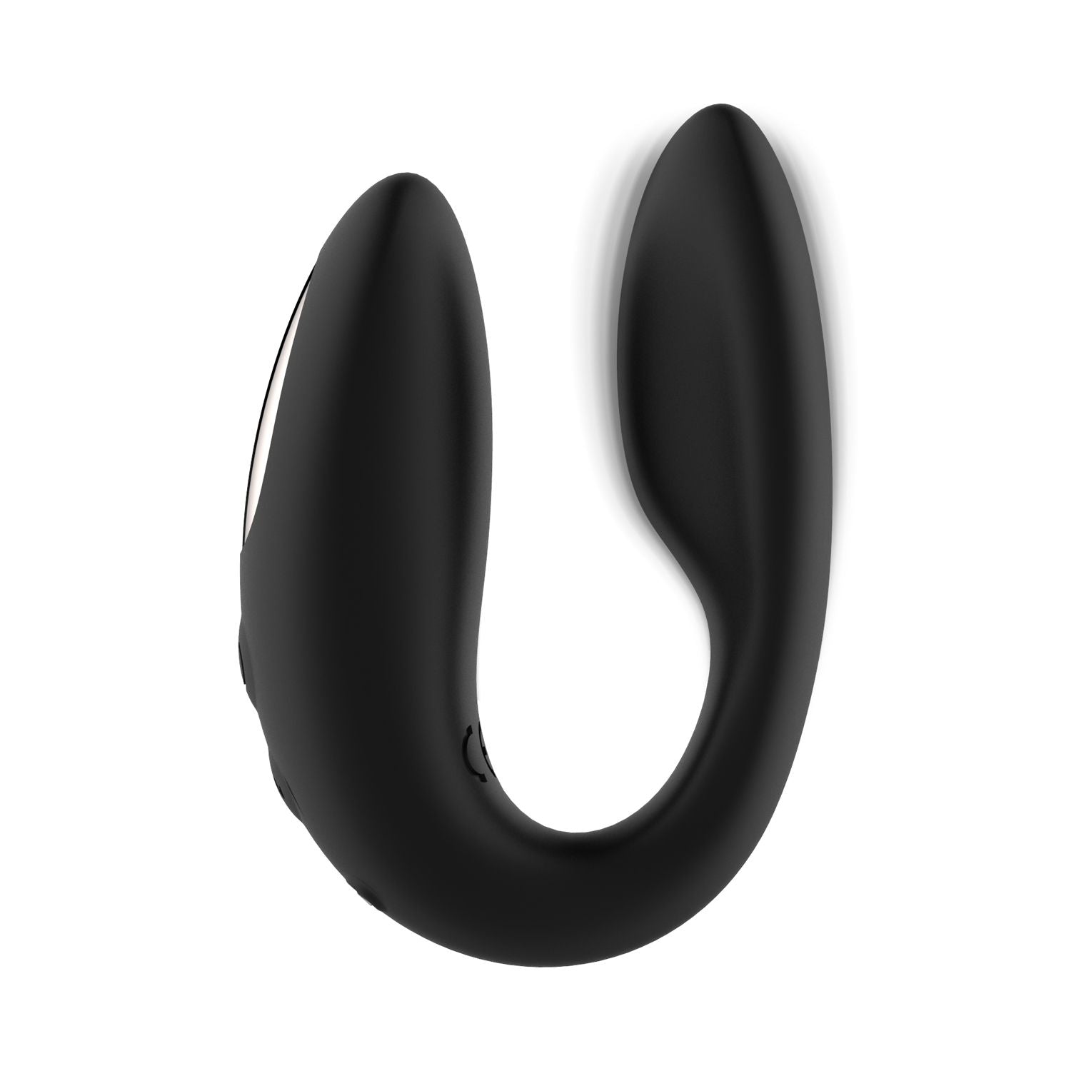 Rosy Gold - C-Shape Vibrator mit Ladecase - Schwarz