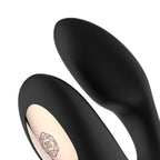 Rosy Gold - C-Shape Vibrator mit Ladecase - Schwarz
