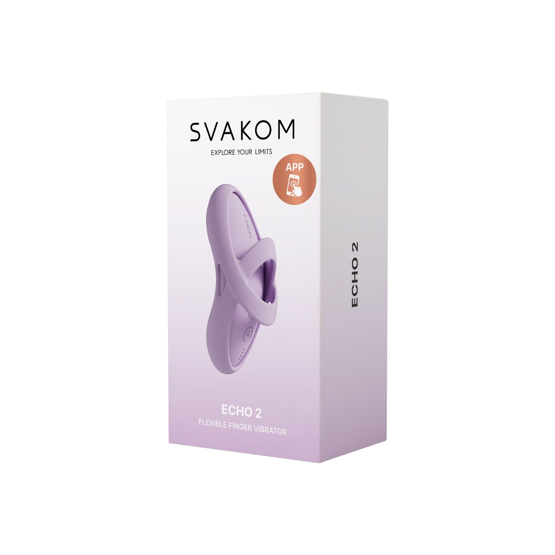 SVAKOM - Echo 2 Fingervibrator - Sky Blue