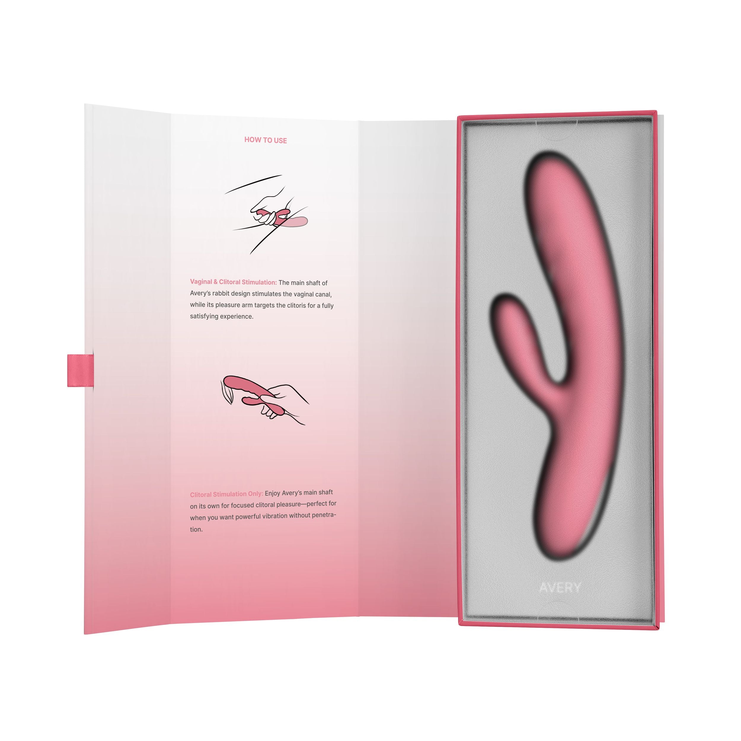 SVAKOM - Avery Stoßvibrator mit doppelter Stimulation - Lila