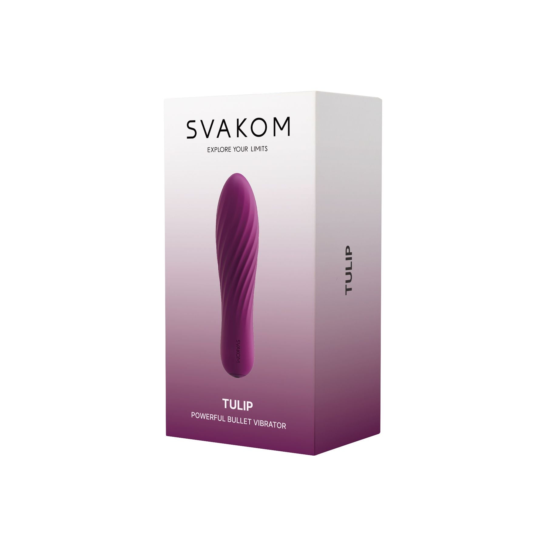 SVAKOM - Tulip Vibrator - Kompakt und Kraftvoll mit 10 Stufen - Schwarz