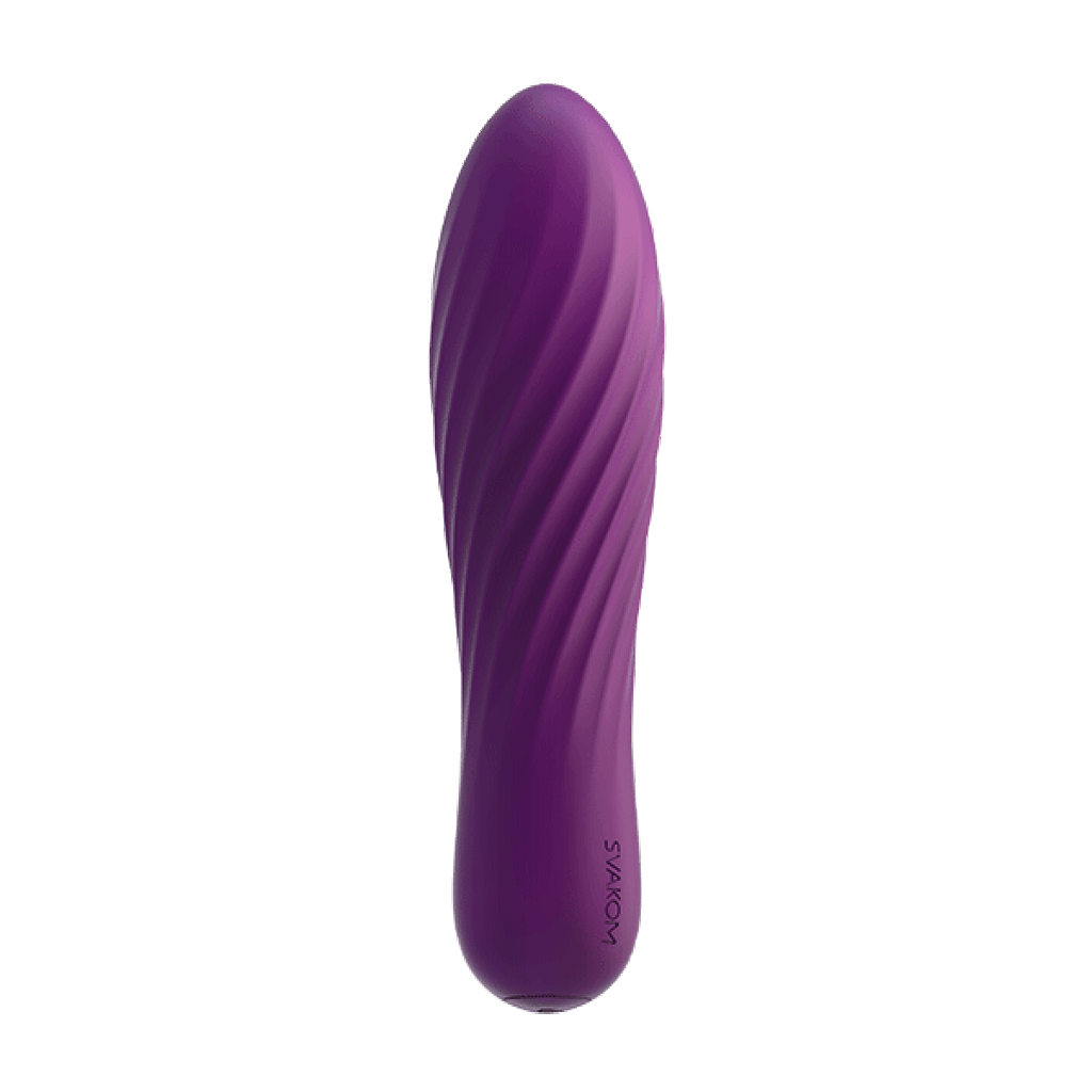 SVAKOM - Tulip Vibrator - Kompakt und Kraftvoll mit 10 Stufen - Schwarz