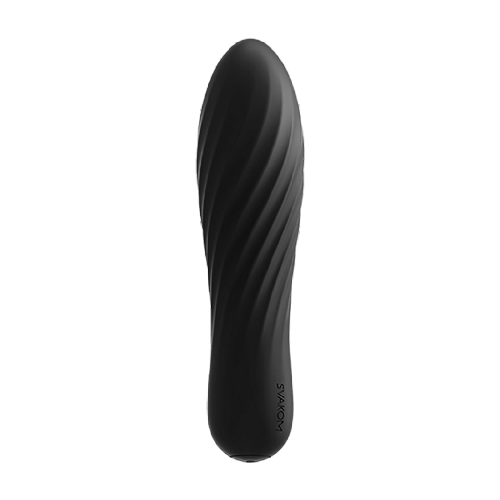 SVAKOM - Tulip Vibrator - Kompakt und Kraftvoll mit 10 Stufen - Schwarz