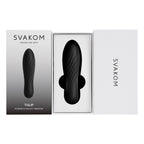 SVAKOM - Tulip Vibrator - Kompakt und Kraftvoll mit 10 Stufen - Schwarz