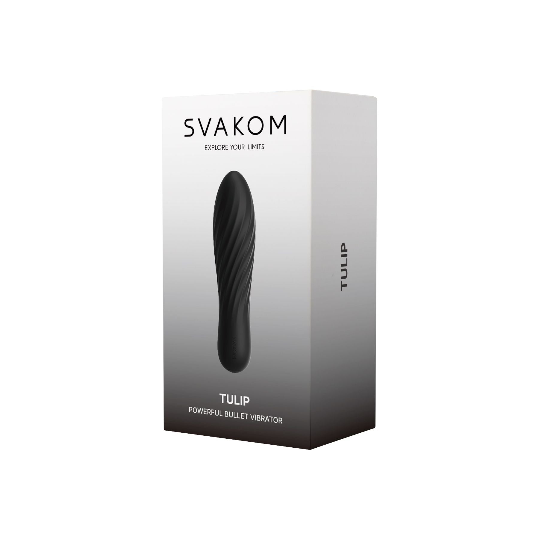 SVAKOM - Tulip Vibrator - Kompakt und Kraftvoll mit 10 Stufen - Schwarz