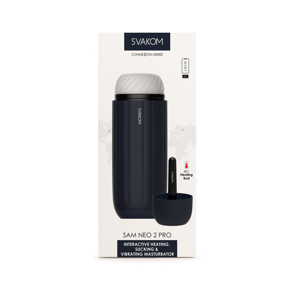 SVAKOM - Sam Neo 2 PRO Interaktive Masturbator - Blau