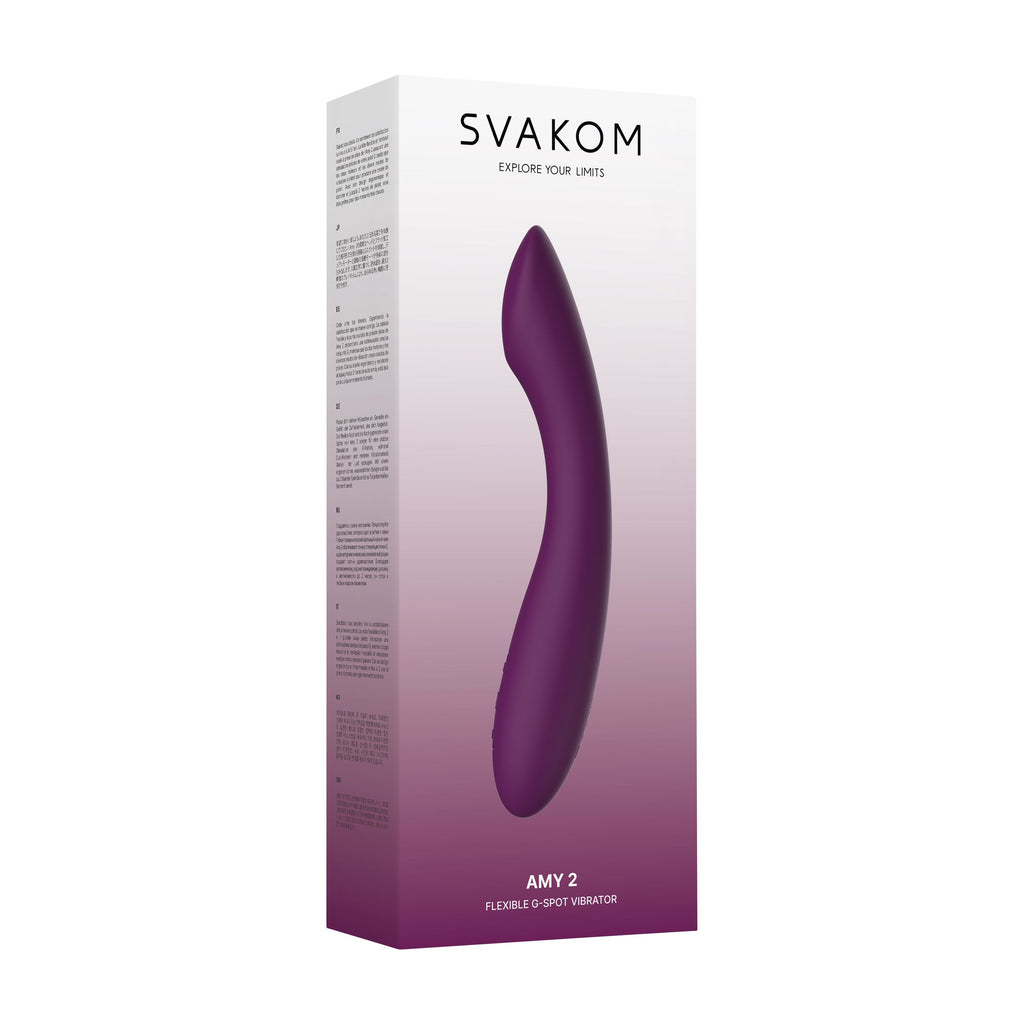 SVAKOM - AMY 2 G-Spot und Klitoris-Vibrator - Lila