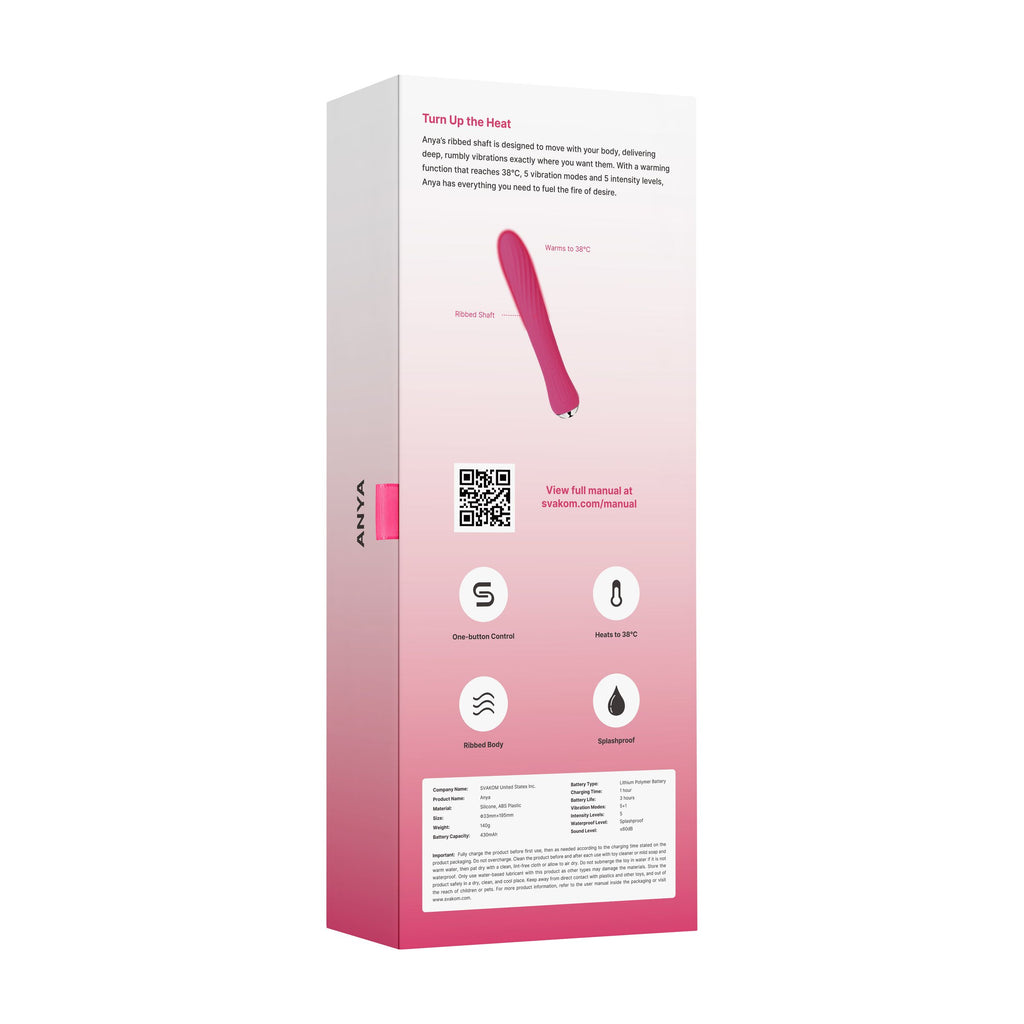 Svakom - Anya Wärmevibrator - Pink
