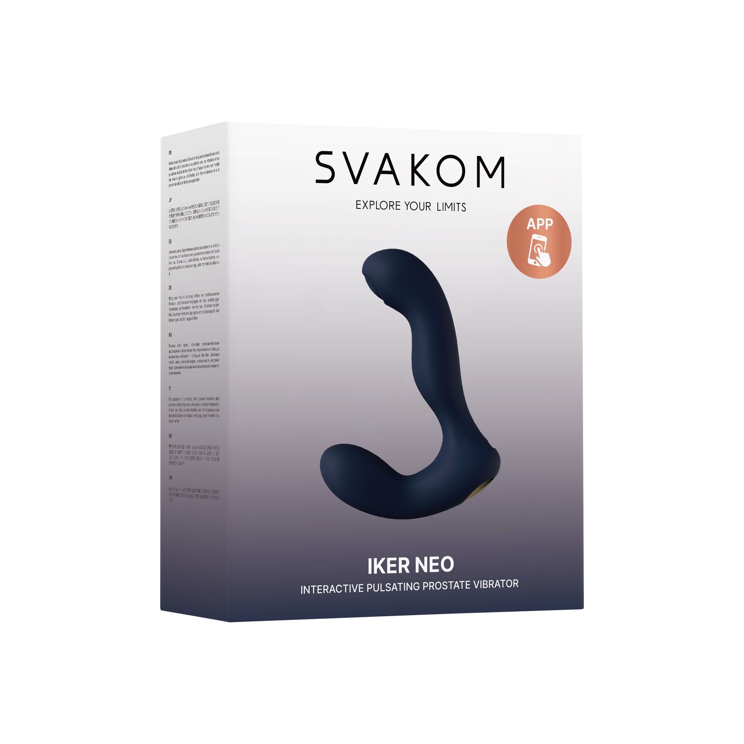 SVAKOM - Iker Neo Prostatavibrator - Navy Blue