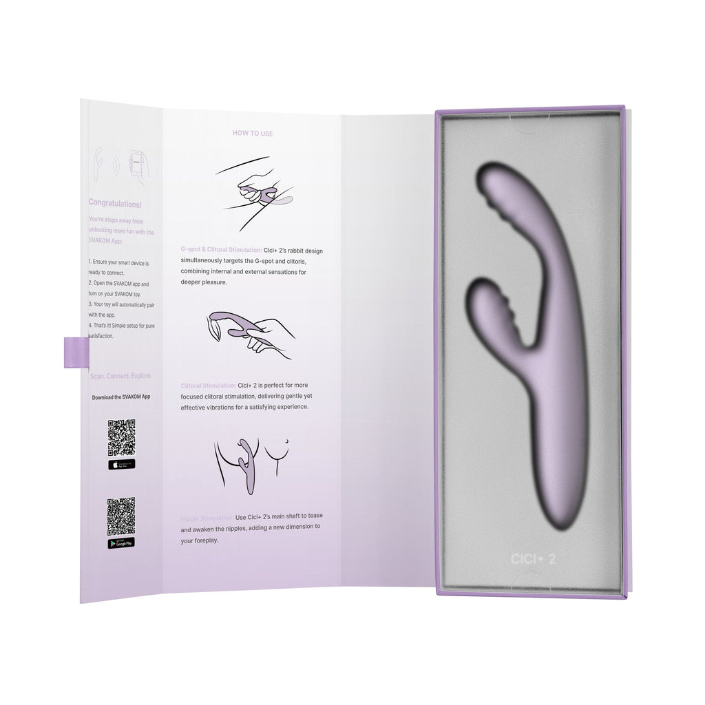 Svakom - Cici Plus 2 G-Punkt-Vibrator mit App-Steuerung und Wärmefunktion