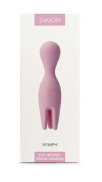 SVAKOM Nymph - Dualer Stimulator und G-Punkt-Vibrator - Pink