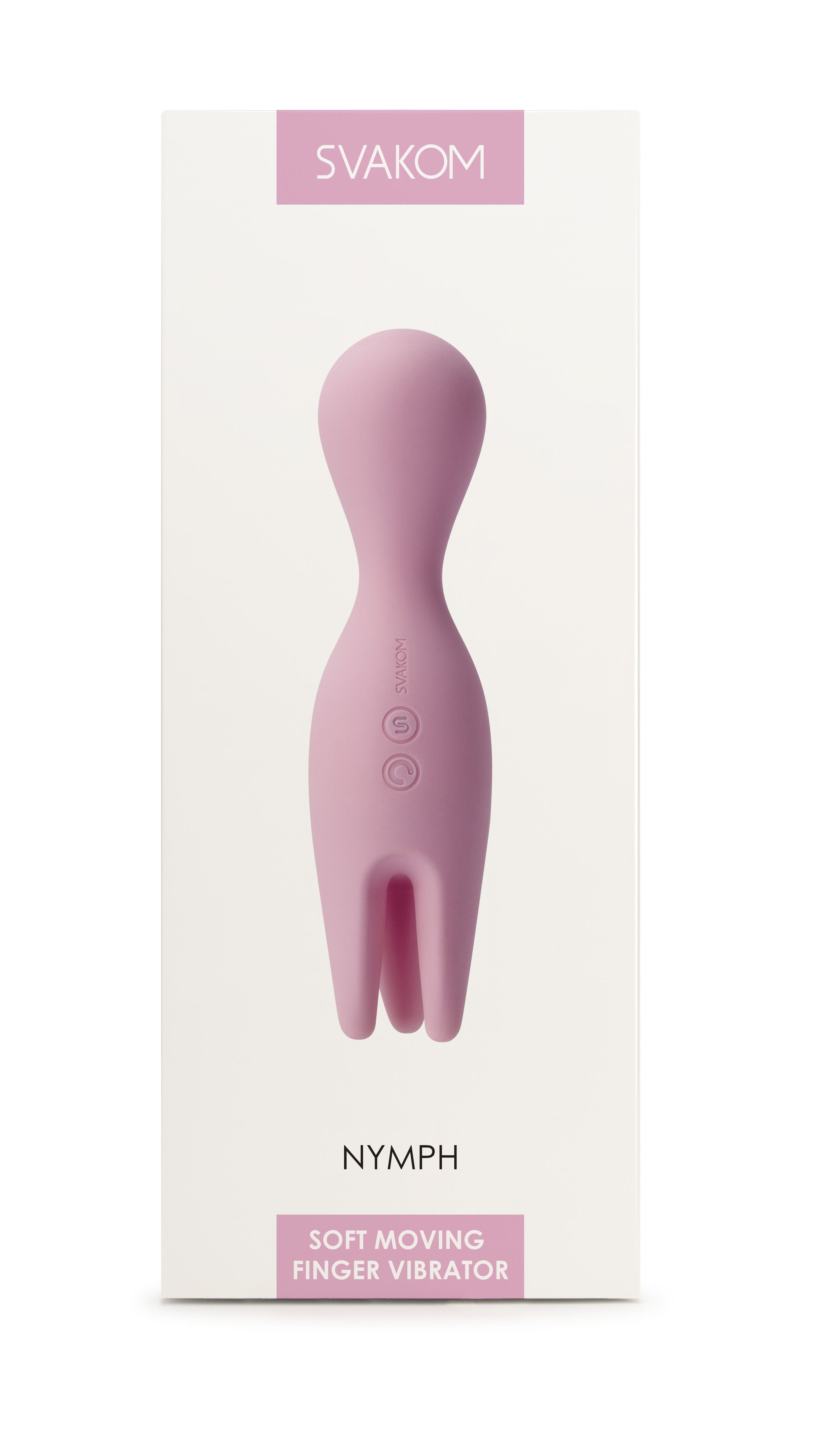 SVAKOM Nymph - Dualer Stimulator und G-Punkt-Vibrator - Pink