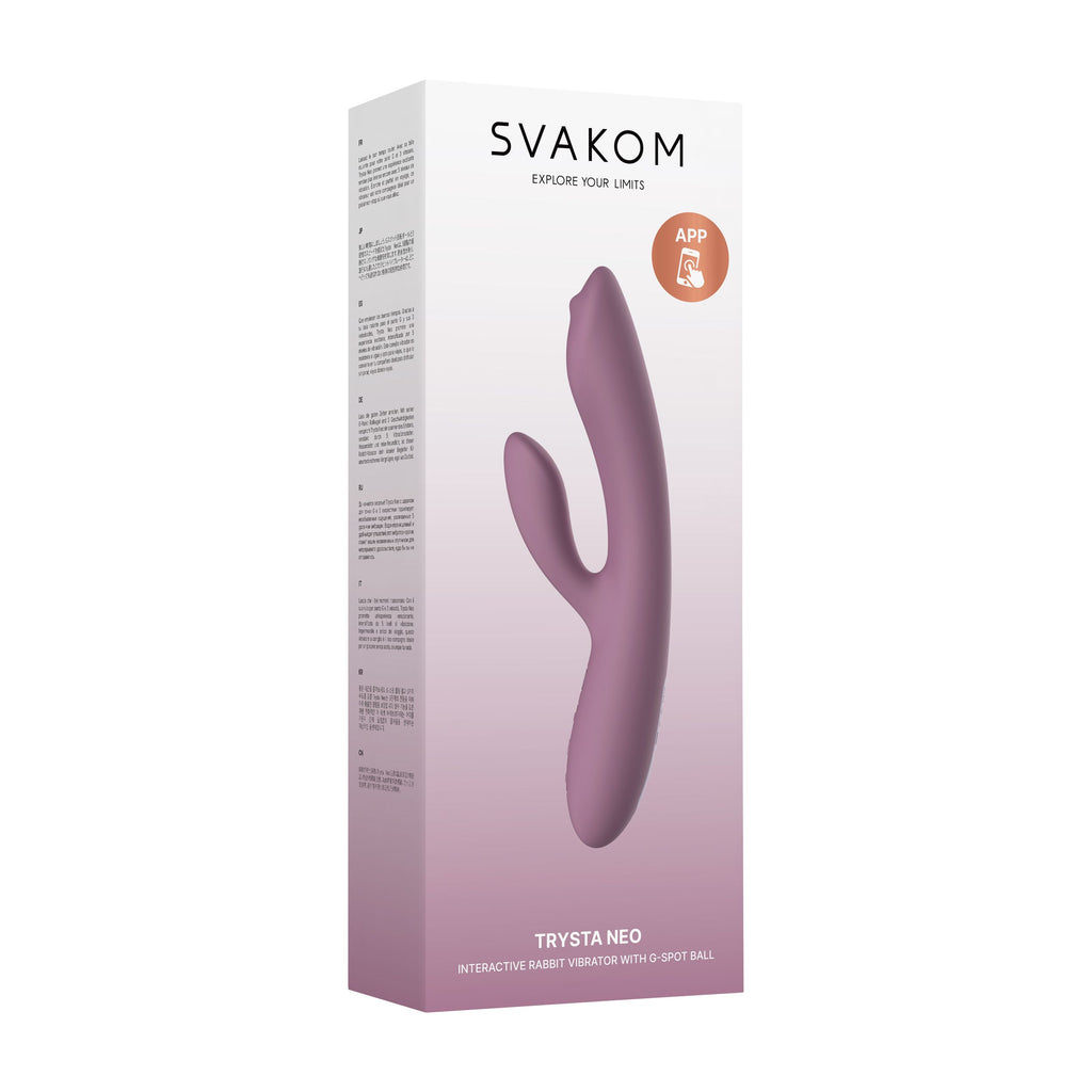 SVAKOM - Trysta Neo Rabbit Vibrator G-Spot - Rosa