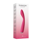SVAKOM - Iris G-Punkt und Klitoris-Vibrator - Plum Red