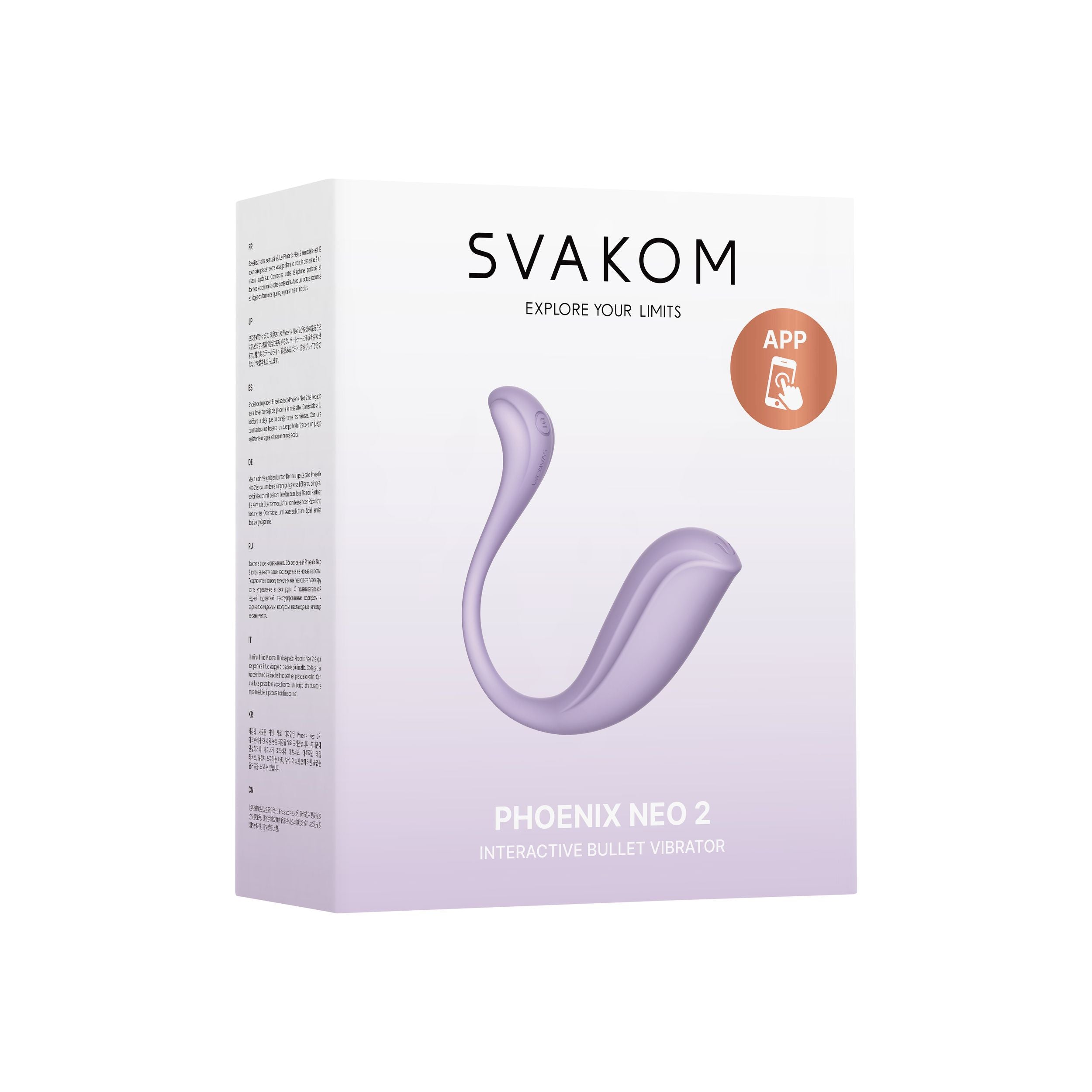 SVAKOM - Phoenix Neo 2 Interaktiver Bullet-Vibrator - Per App steuerbar