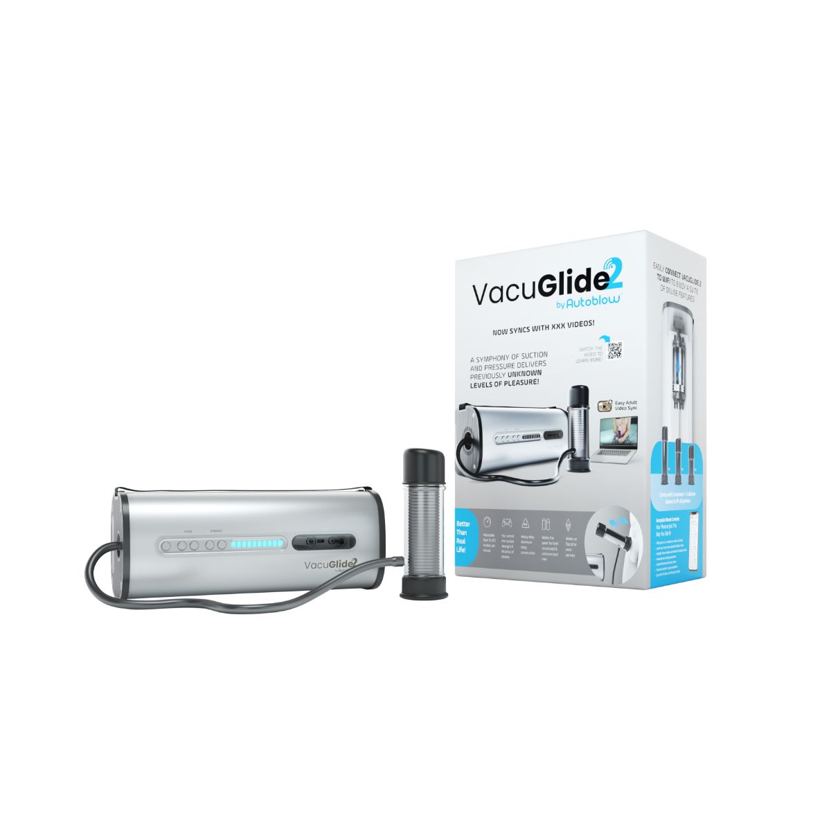 Autoblow – VacuGlide 2 Melkmaschine – Video Sync