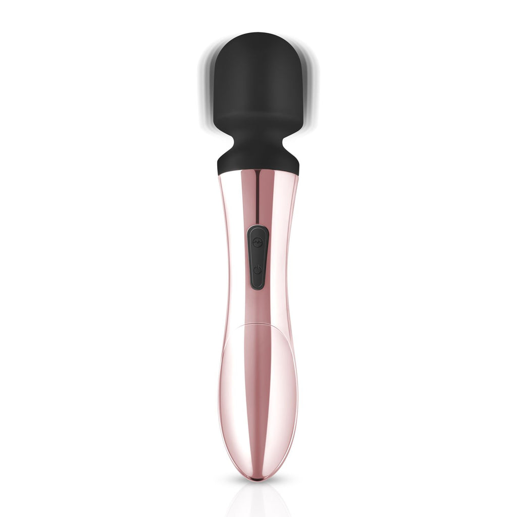 Rosy Gold - Nouveau Curve Massager - Wand Vibrator mit 10 Stufen