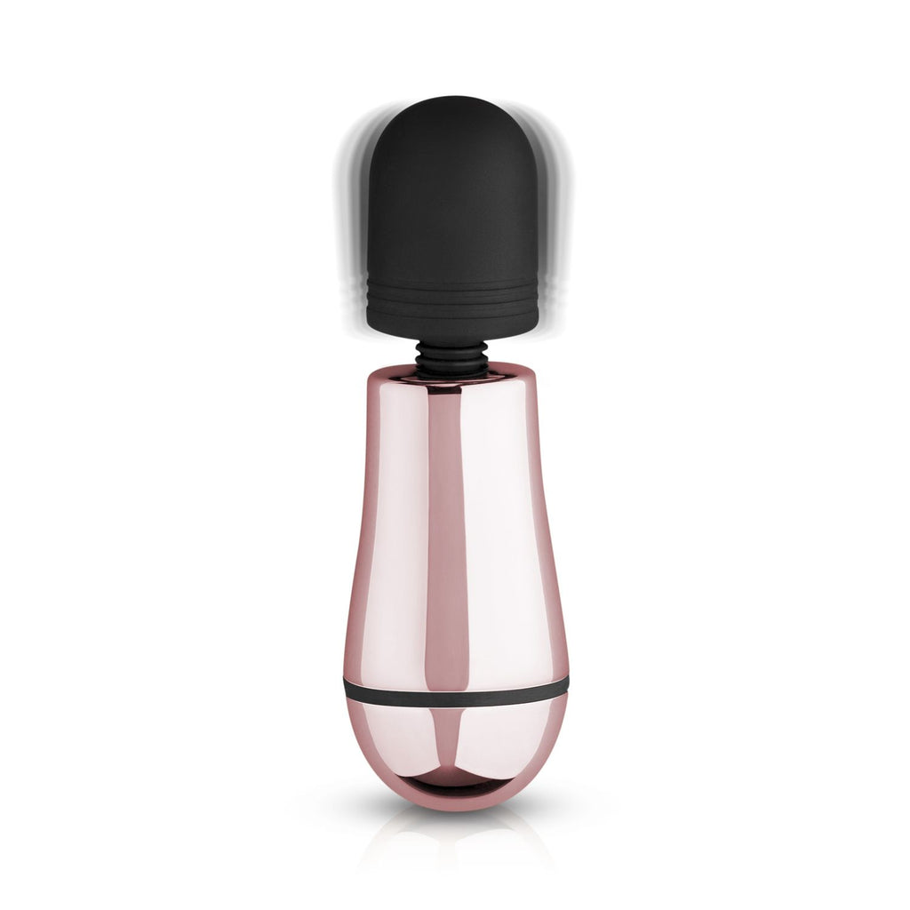 Rosy Gold - Nouveau Mini Massager - Kompakter Wand Vibrator mit USB-Aufladung