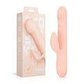 Good Vibes Only - Thrusting Vibrator mit Klitoris-Stimulator - Shai - Rosa