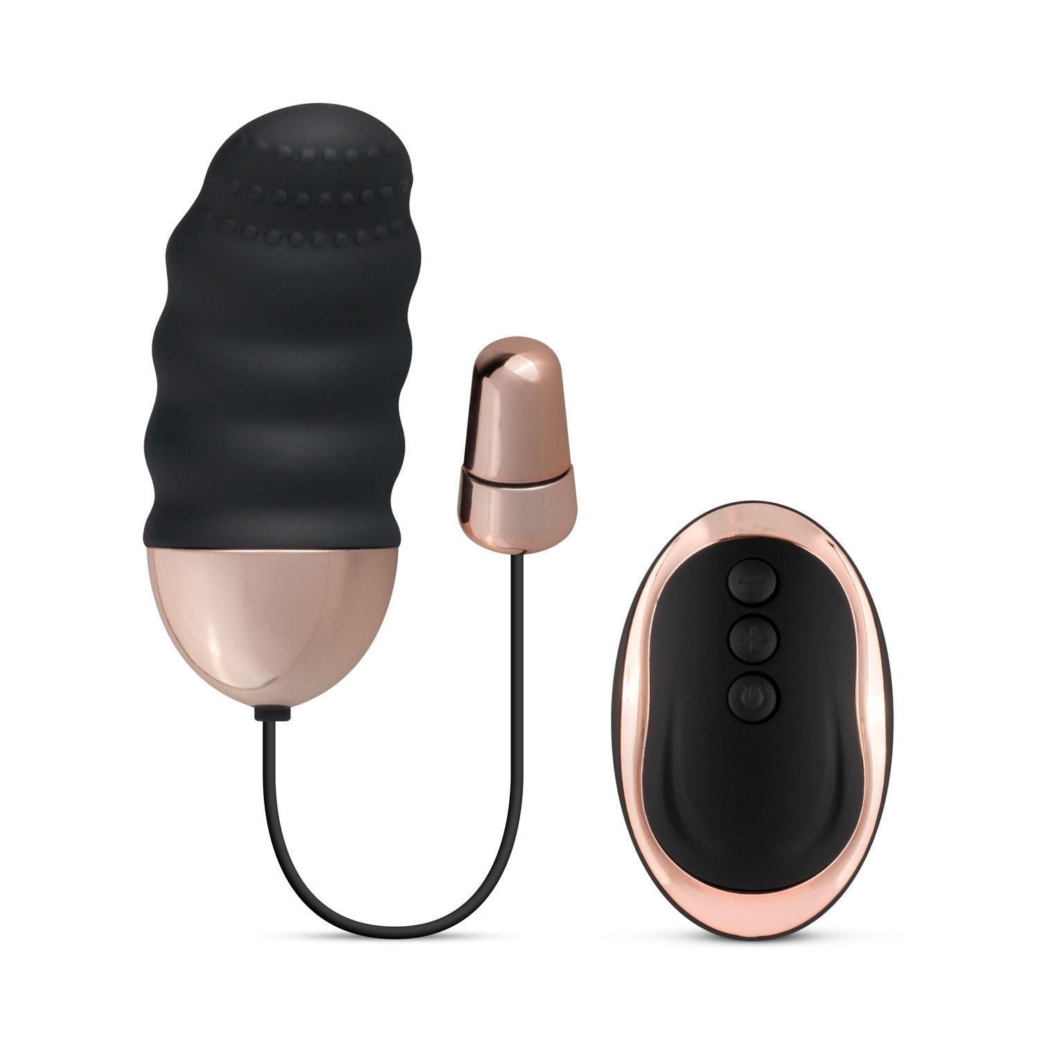 Teazers Geripptes Vibro-Ei mit Fernbedienung