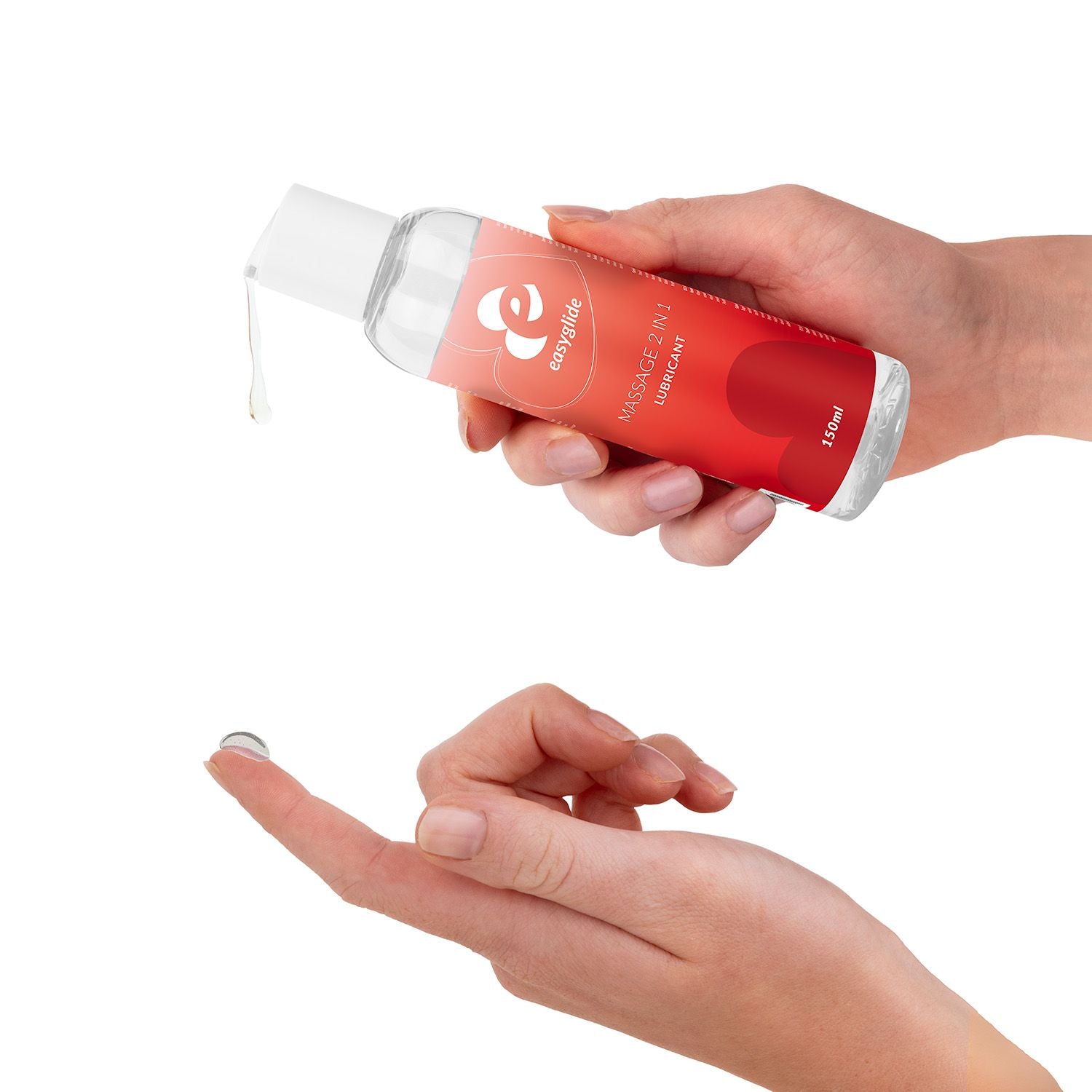 EasyGlide 2 in 1 Massagegel & Gleitgel auf Wasserbasis, 150 ml