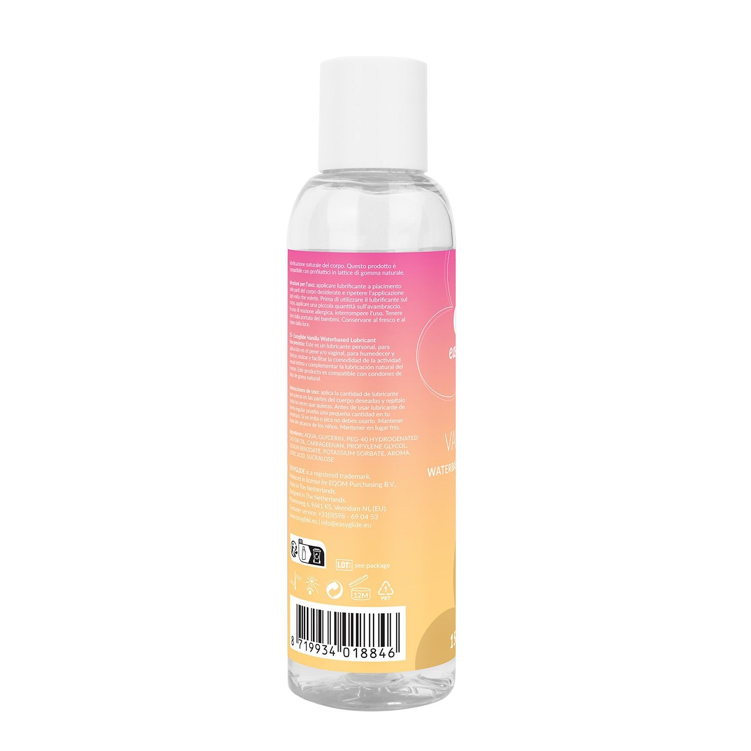 EasyGlide Gleitgel auf Wasserbasis mit Vanillegeschmack - 150 ml