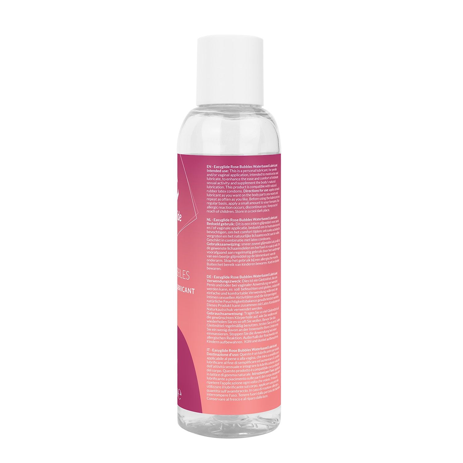 EasyGlide Rosé Bubbels Gleitgel auf Wasserbasis - 150 ml