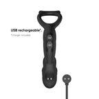 Simul8 Prostatavibrator mit Penis- und Hodenring