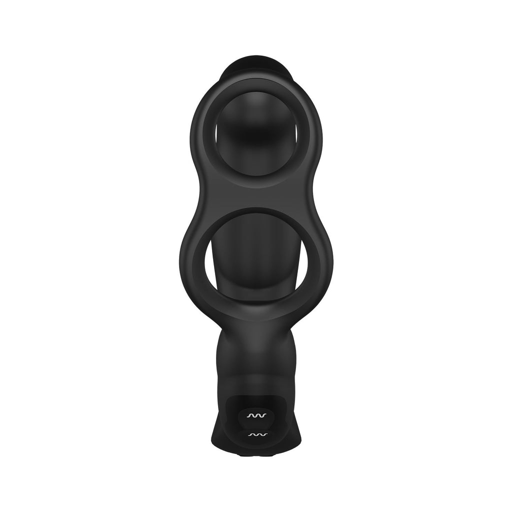 Simul8 Prostatavibrator mit Penis- und Hodenring