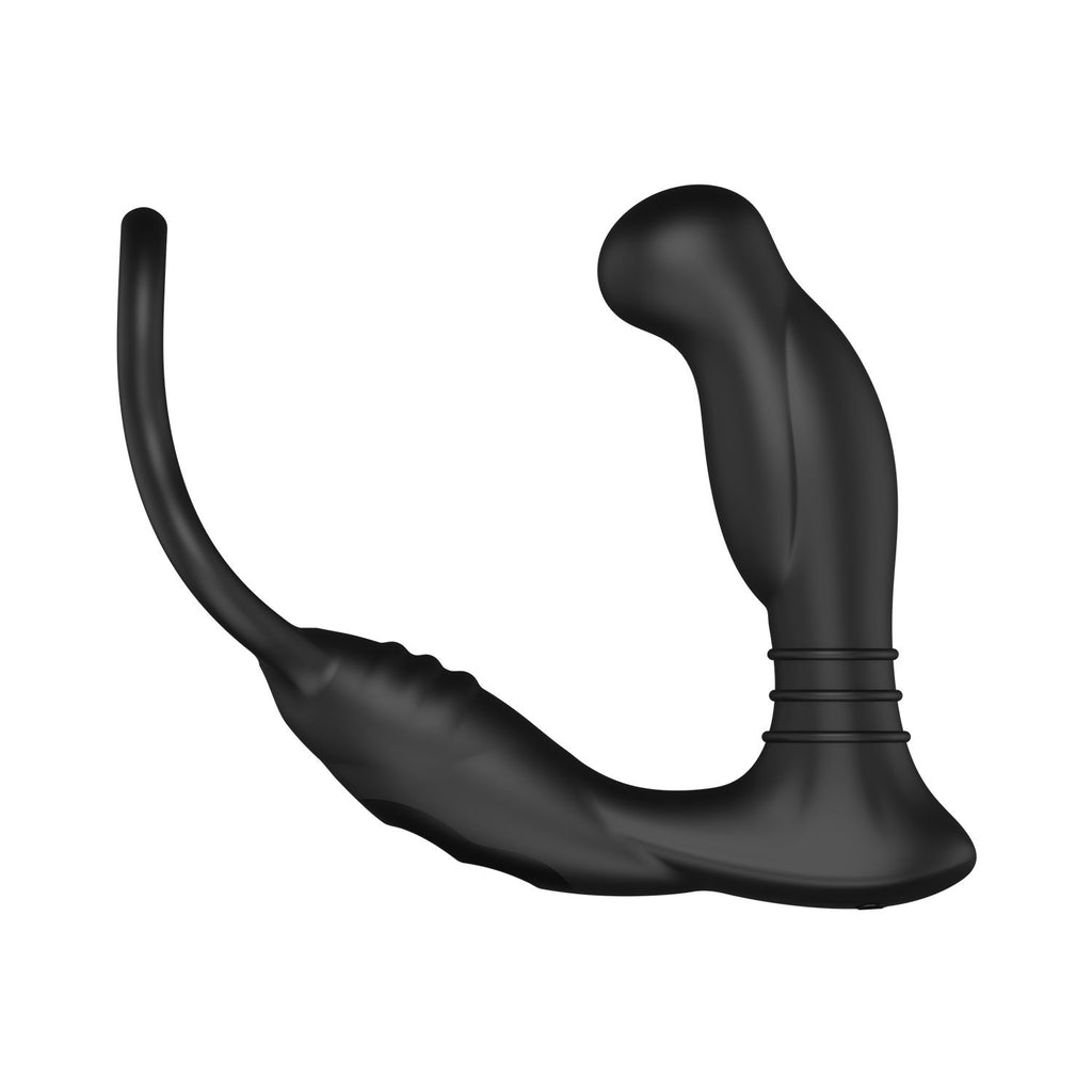 Simul8 Prostatavibrator mit Penis- und Hodenring