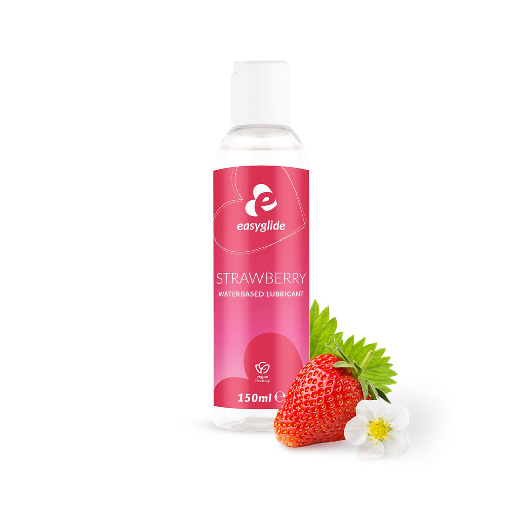 EasyGlide Erdbeer-Gleitgel auf Wasserbasis - 150 ml