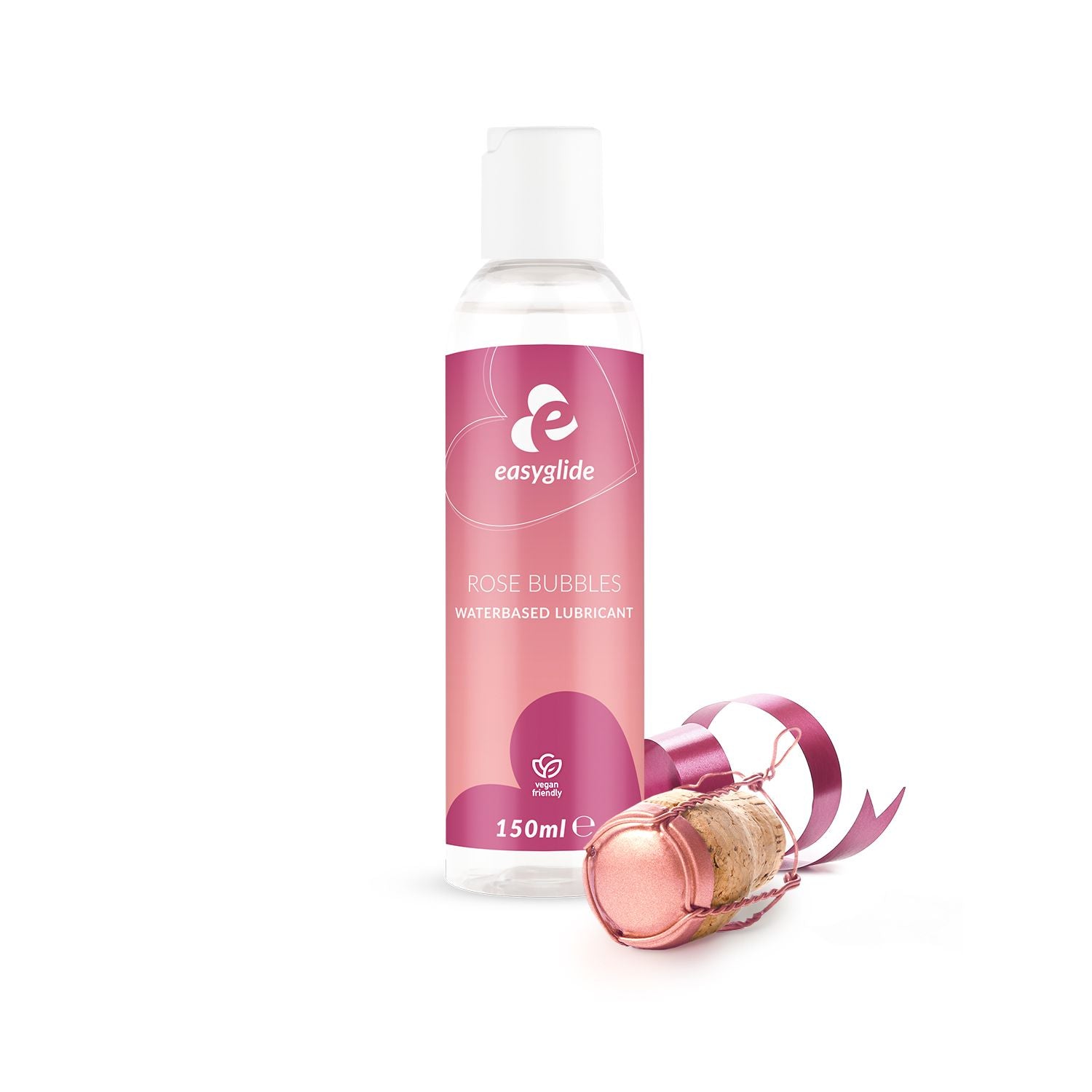EasyGlide Rosé Bubbels Gleitgel auf Wasserbasis - 150 ml