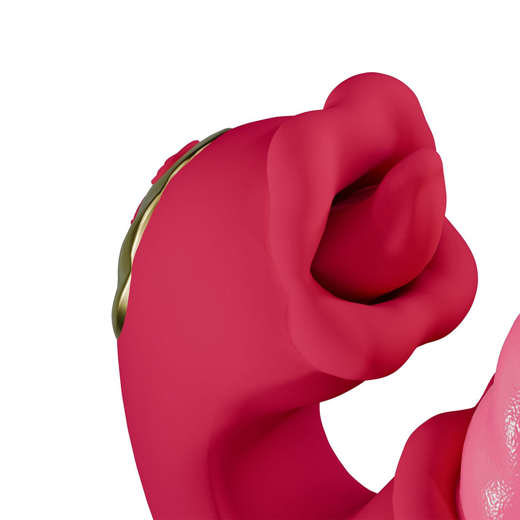 Teazers - Double Tongue Vibrator - Doppelte Stimulation - Pink