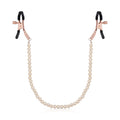 Rosy Gold - Pearls Nippelklemmen - Verstellbares Design
