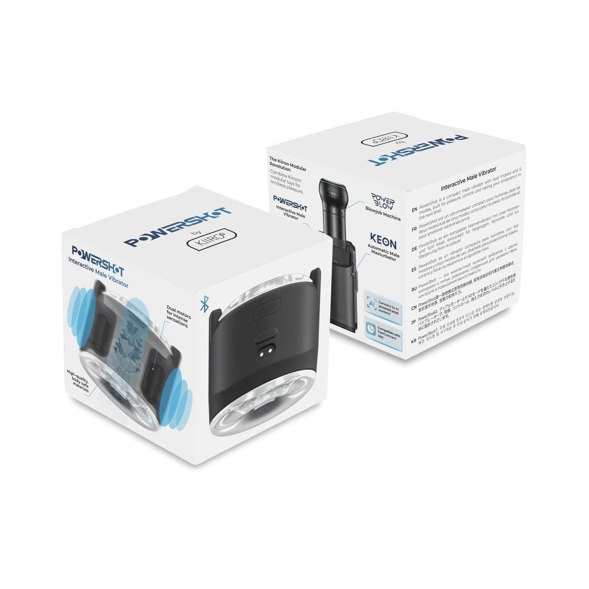Kiiroo - PowerShot Masturbator - Schwarz