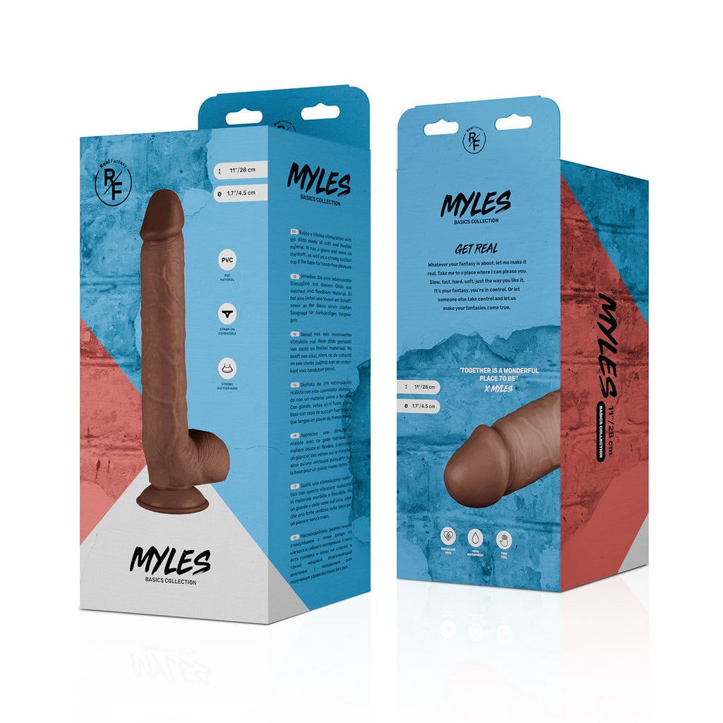 Real Fantasy - Myles Realistischer Dildo - 28 cm