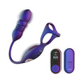Hueman - Deep Impact Cock- & Ballring - Stoßender Prostatastimulator