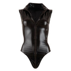 Cottelli Collection - Wetlook Body mit Langem Reißverschluss