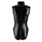 Cottelli Collection - Wetlook Body mit Langem Reißverschluss